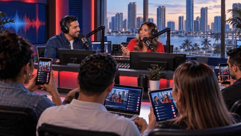 La Poderosa 990 AM alcanza el primer lugar en Miami