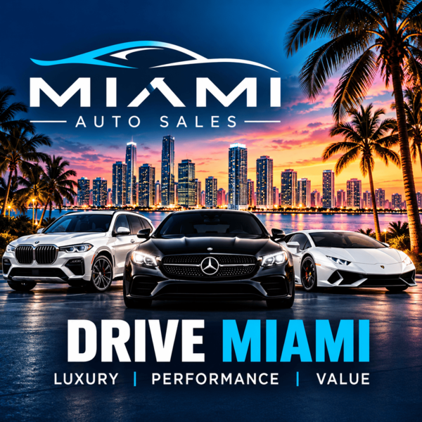 Miami Auto Sales Advertisement